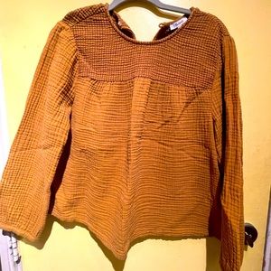 Madewell long sleeve top